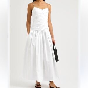 Matteau Gathered Drop Waist Dress